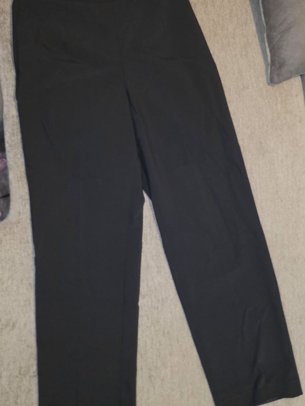 Talbots Black Straight-Leg Dress Trousers Size 6